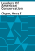 Leaders_of_American_conservation