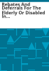 Rebates_and_deferrals_for_the_elderly_or_disabled_in_Colorado