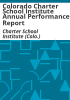 Colorado_Charter_School_Institute_annual_performance_report