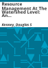 Resource_management_at_the_watershed_level