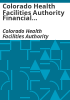 Colorado_Health_Facilities_Authority_financial_statements