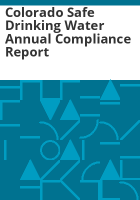Colorado_safe_drinking_water_annual_compliance_report