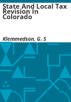State_and_local_tax_revision_in_Colorado