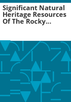 Significant_natural_heritage_resources_of_the_Rocky_Flats_Environmental_Technology_site_and_their_conservation