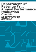 Department_of_Revenue_FY_____annual_performance_evaluation