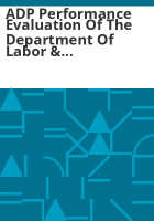ADP_performance_evaluation_of_the_Department_of_Labor___Employment_data_processing_activities