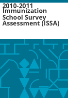 2010-2011_Immunization_school_survey_assessment__ISSA_