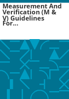 Measurement_and_verification__M___V__guidelines_for_energy_saving_performance_contracts_in_state_of_Colorado_facilities
