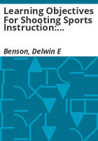 Learning_objectives_for_shooting_sports_instruction
