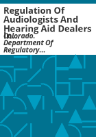 Regulation_of_audiologists_and_hearing_aid_dealers_in_Colorado