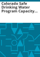 Colorado_Safe_drinking_water_program_capacity_development_strategy_FY2013-2015