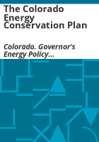 The_Colorado_energy_conservation_plan