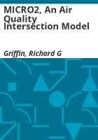 MICRO2__an_air_quality_intersection_model