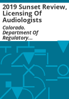 2019_sunset_review__licensing_of_audiologists