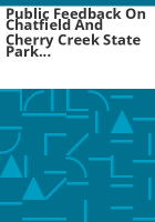 Public_feedback_on_Chatfield_and_Cherry_Creek_State_Park_dog_training_areas