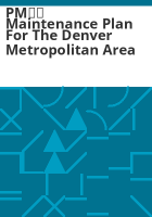 PM_______maintenance_plan_for_the_Denver_metropolitan_area