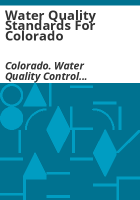 Water_quality_standards_for_Colorado
