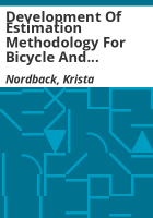 Development_of_estimation_methodology_for_bicycle_and_pedestrian_volumes_based_on_existing_counts