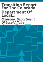 Transition_report_for_the_Colorado_Department_of_Local_Affairs