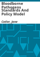 Bloodborne_pathogens_standards_and_policy_model