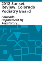 2018_sunset_review__Colorado_Podiatry_Board