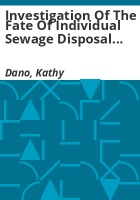 Investigation_of_the_fate_of_individual_sewage_disposal_system_effluent_in_Turkey_Creek_Basin__Colorado