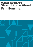 What_renters_should_know_about_fair_housing