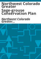 Northwest_Colorado_greater_sage-grouse_conservation_plan