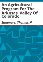 An_agricultural_program_for_the_Arknsas__Valley_of_Colorado
