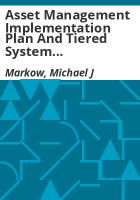 Asset_management_implementation_plan_and_tiered_system_process