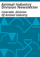 Animal_Industry_Division_newsletter