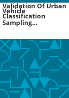 Validation_of_urban_vehicle_classification_sampling_methodology