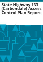 State_Highway_133__Carbondale__access_control_plan_report