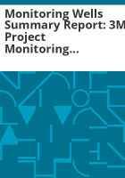 Monitoring_wells_summary_report