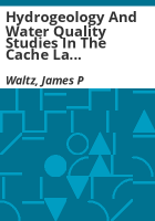 Hydrogeology_and_water_quality_studies_in_the_Cache_La_Poudre_Basin__Colorado