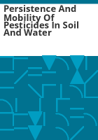 Persistence_and_mobility_of_pesticides_in_soil_and_water