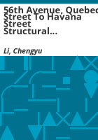 56th_Avenue__Quebec_Street_to_Havana_Street_structural_selection_report