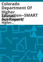 Colorado_Department_of_Higher_Education--SMART_Act_report