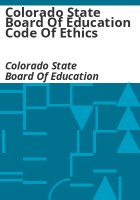 Colorado_State_Board_of_Education_code_of_ethics
