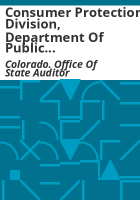 Consumer_Protection_Division__Department_of_Public_Health_and_Environment