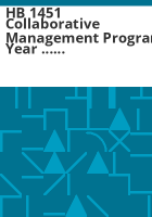 HB_1451_Collaborative_Management_Program_year_____statewide_evaluation_findings