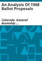 An_analysis_of_1968_ballot_proposals