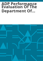 ADP_performance_evaluation_of_the_Department_of_Institutions_data_processing_activities