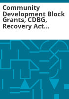 Community_development_block_grants__CDBG__Recovery_Act_program_implementation_plan