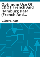 Optimum_use_of_CDOT_French_and_Hamburg_data__French_and_Hamburg_tests_