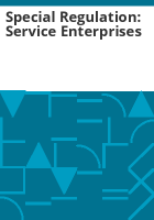Special_regulation__service_enterprises
