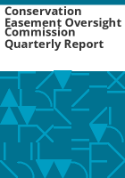 Conservation_Easement_Oversight_Commission_quarterly_report