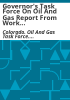Governor_s_Task_Force_on_Oil_and_Gas_report_from_Work_Group_on_Recommendation__37__reduce_truck_traffic_from_oil_and_gas_activities