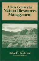 A_new_century_for_natural_resources_management