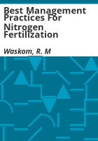 Best_management_practices_for_nitrogen_fertilization